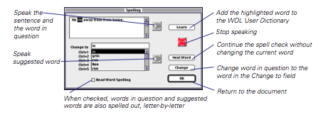 spellchecker window